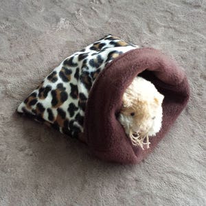 Snuggle sack pocket pouch cosy bed bag Hamster,Gerbil,Dwarf hamster,mouse Pet. image 4