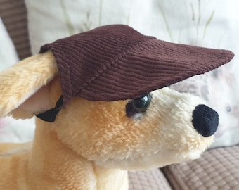 Dog Cap / Hat, Corduroy.