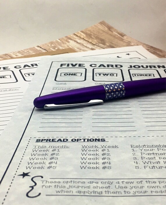 Five Card How To Use