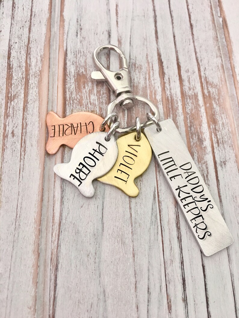 Daddy's Little Keepers Fish Father's Day Gift Etsy