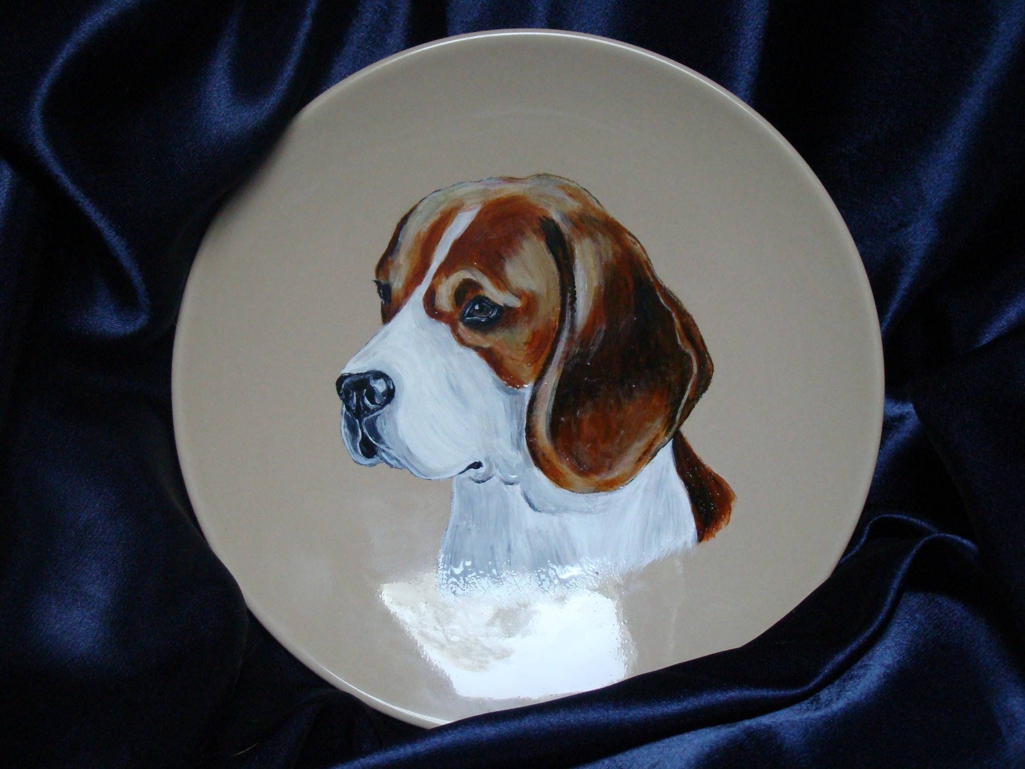 【ビーグル】犬 プレート皿 壁掛け BEAGLE ビーグル】犬 プレート皿 壁掛け BEAGLE - メルカリ