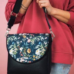 Farbotka CLASSIC Spring Inspiration Handtasche Kunstleder Austauschbare Klappe Handgefertigtes zdjęcie 5