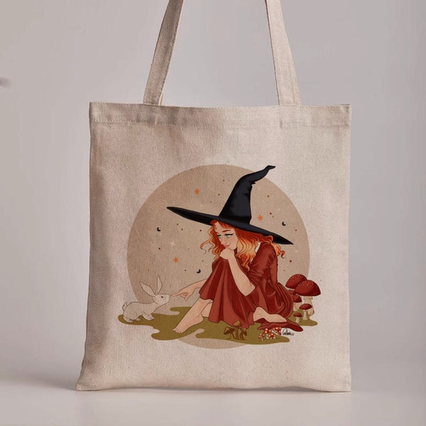 Tote bag - sac fourre tout - Automne magique