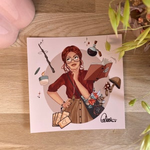 Apprentie sorcière - carte