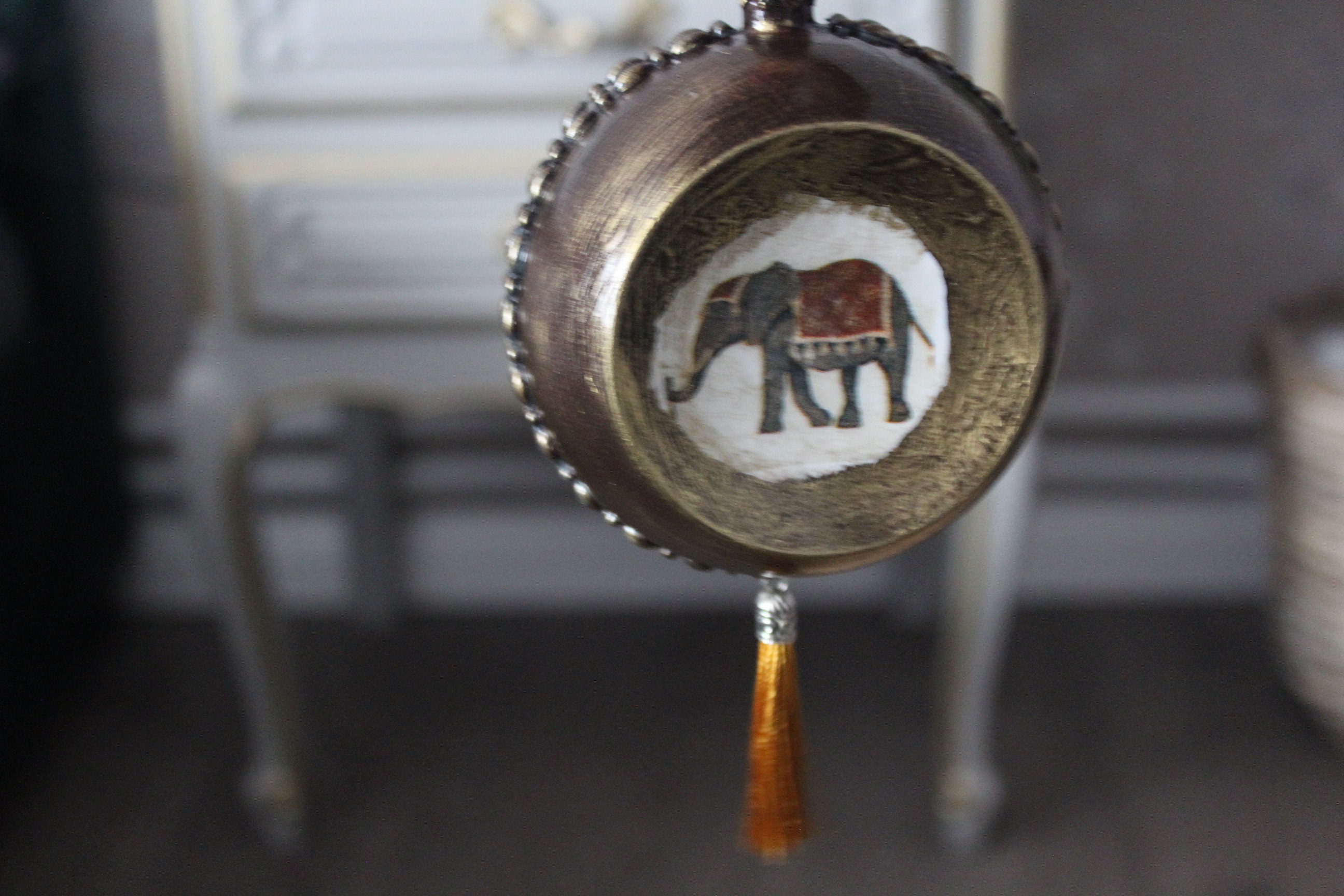 Oriental ornament SET OF 5 ornaments hanging oriental indian Etsy