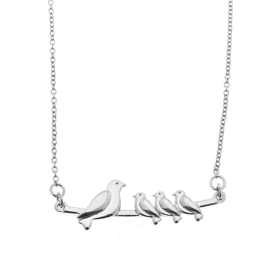 mama bird necklace