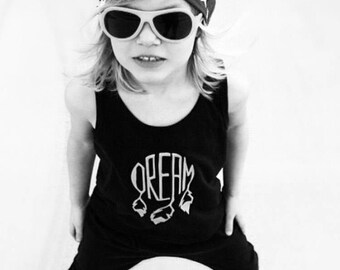 Dream Tank, Dream Catcher tank, dreamer shirt, Trendy kids clothes, Hipster kids clothes, Child shirt, Graphic Tee