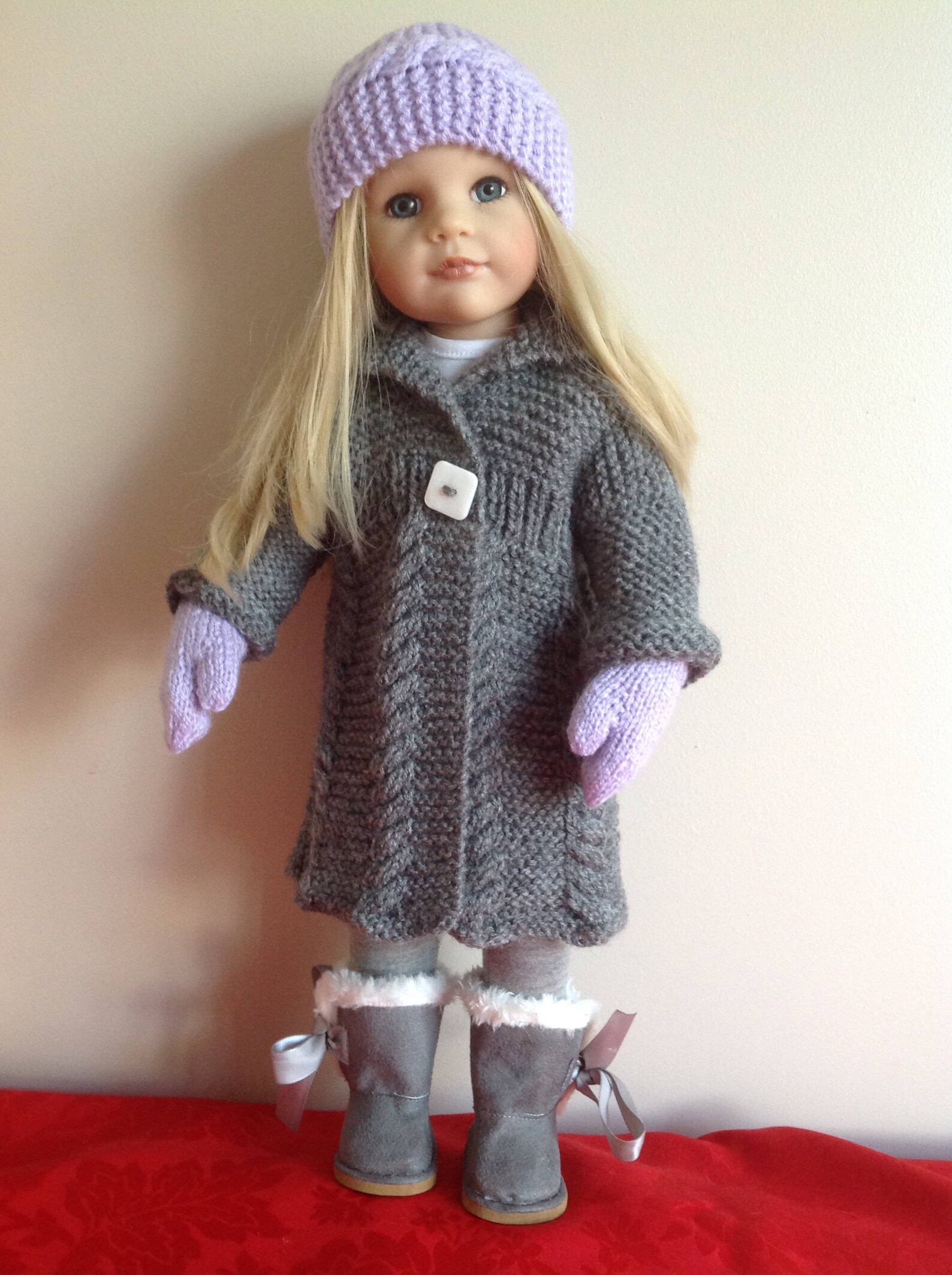 Dolls Fashion Clothes Knitting Pattern. 18 Doll. Gotz Etsy