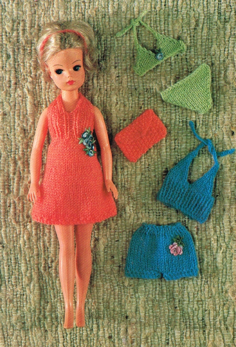 12 Dolls Clothes Knitting Pattern. Barbie Sindy . Etsy UK 12 Dolls Clothes Knitting Pattern. Barbie Sindy . Etsy UK