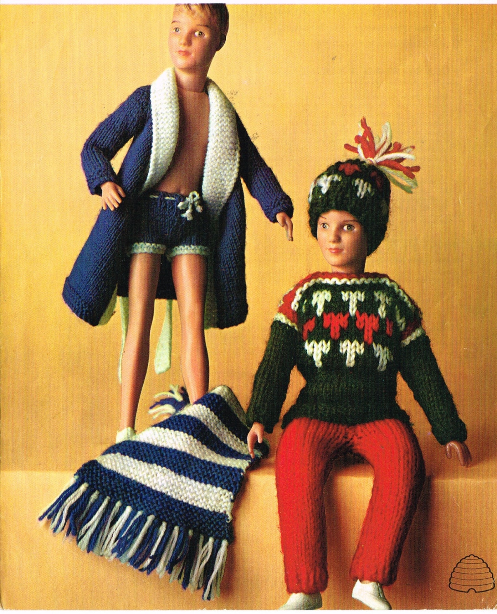 1213 Dolls Clothes Knitting Pattern. Ken Action Man. Etsy UK