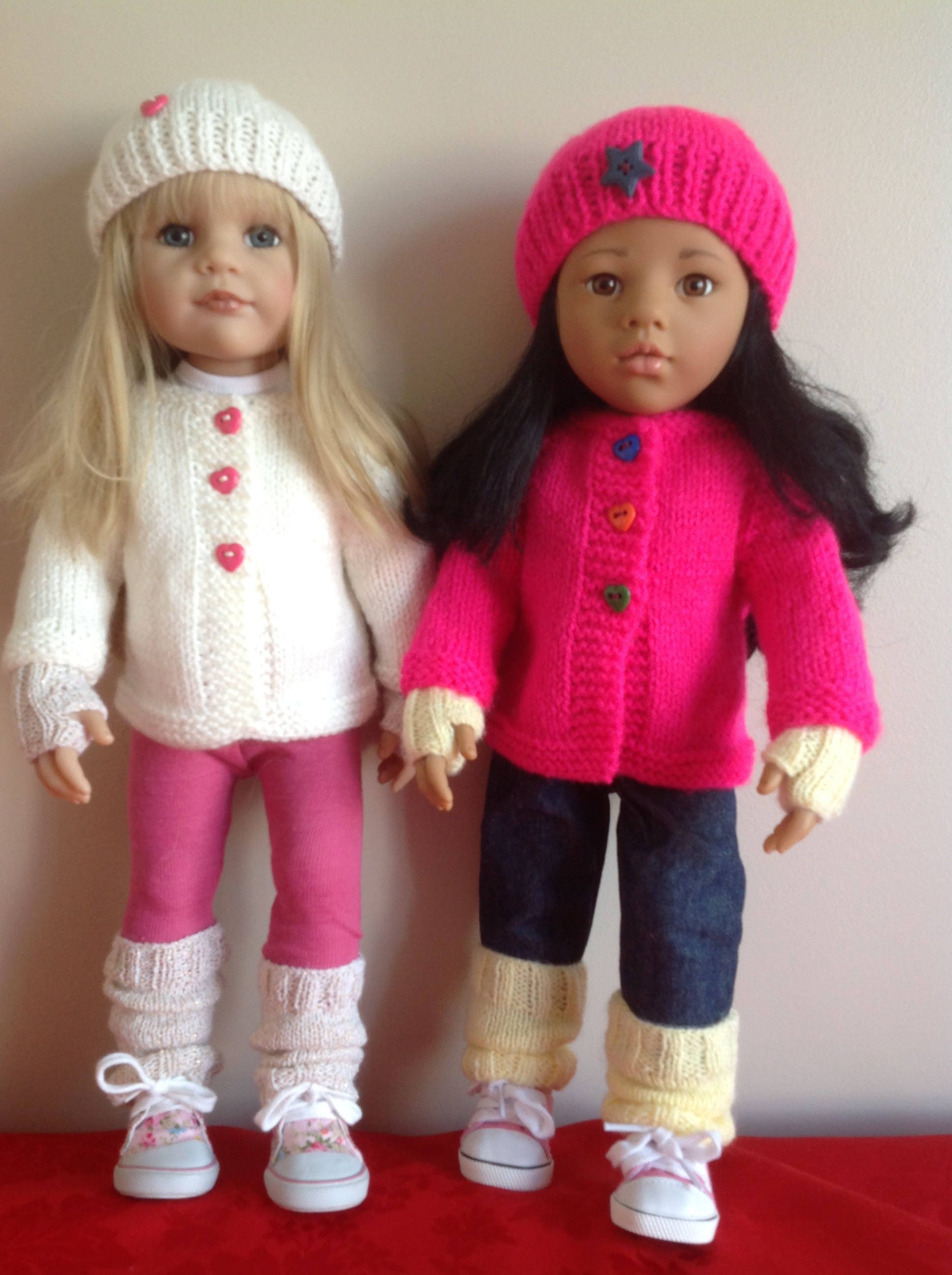 Dolls Fashion Clothes Knitting pattern. 18 doll. Gotz Etsy