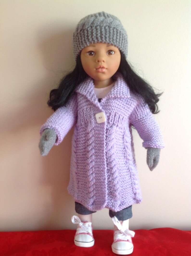 Dolls Fashion Clothes Knitting Pattern. 18 Doll. Gotz Etsy