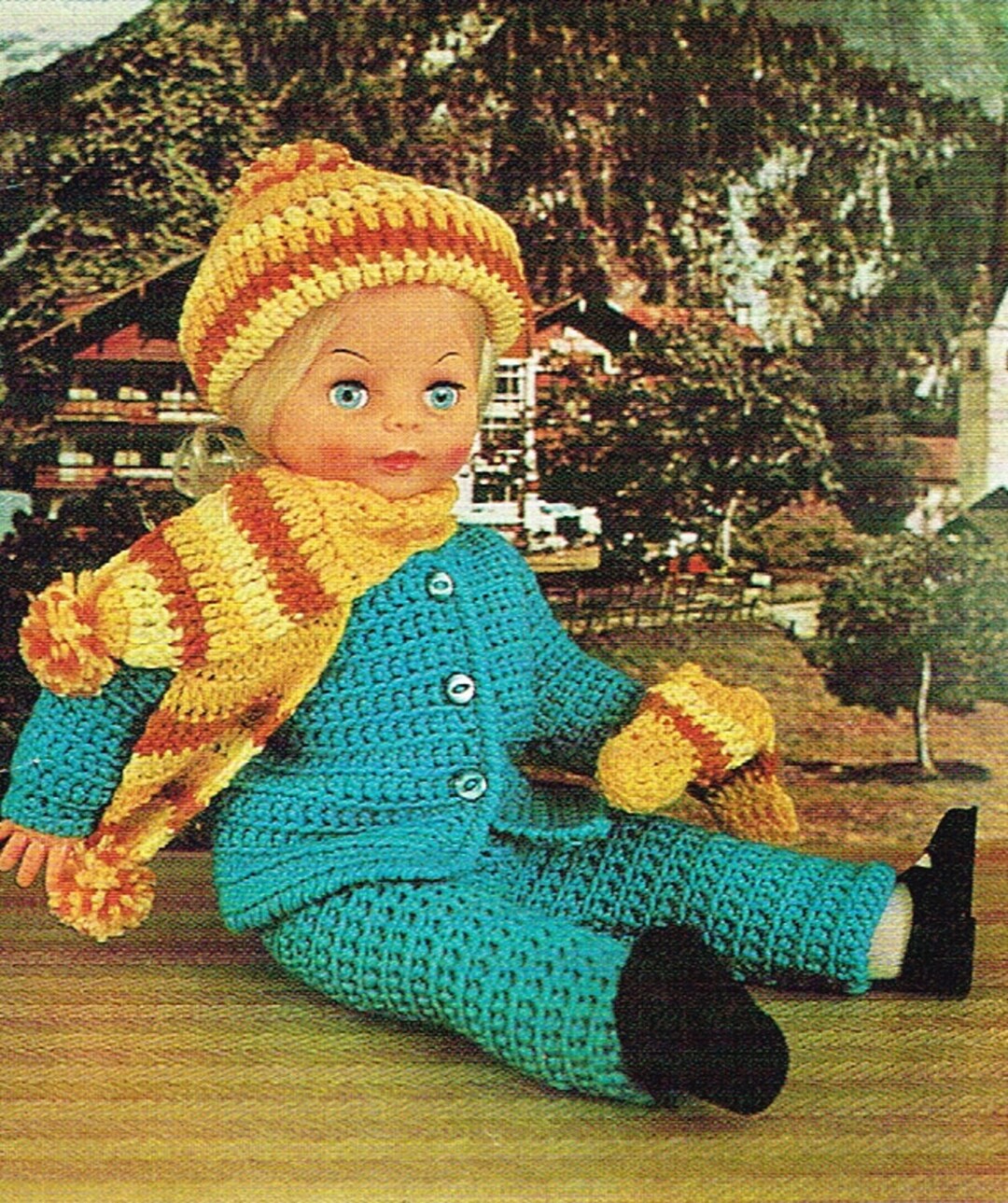 Dolls Clothes Crochet Pattern for 12 14 16 18 and 20 Inch Etsy UK