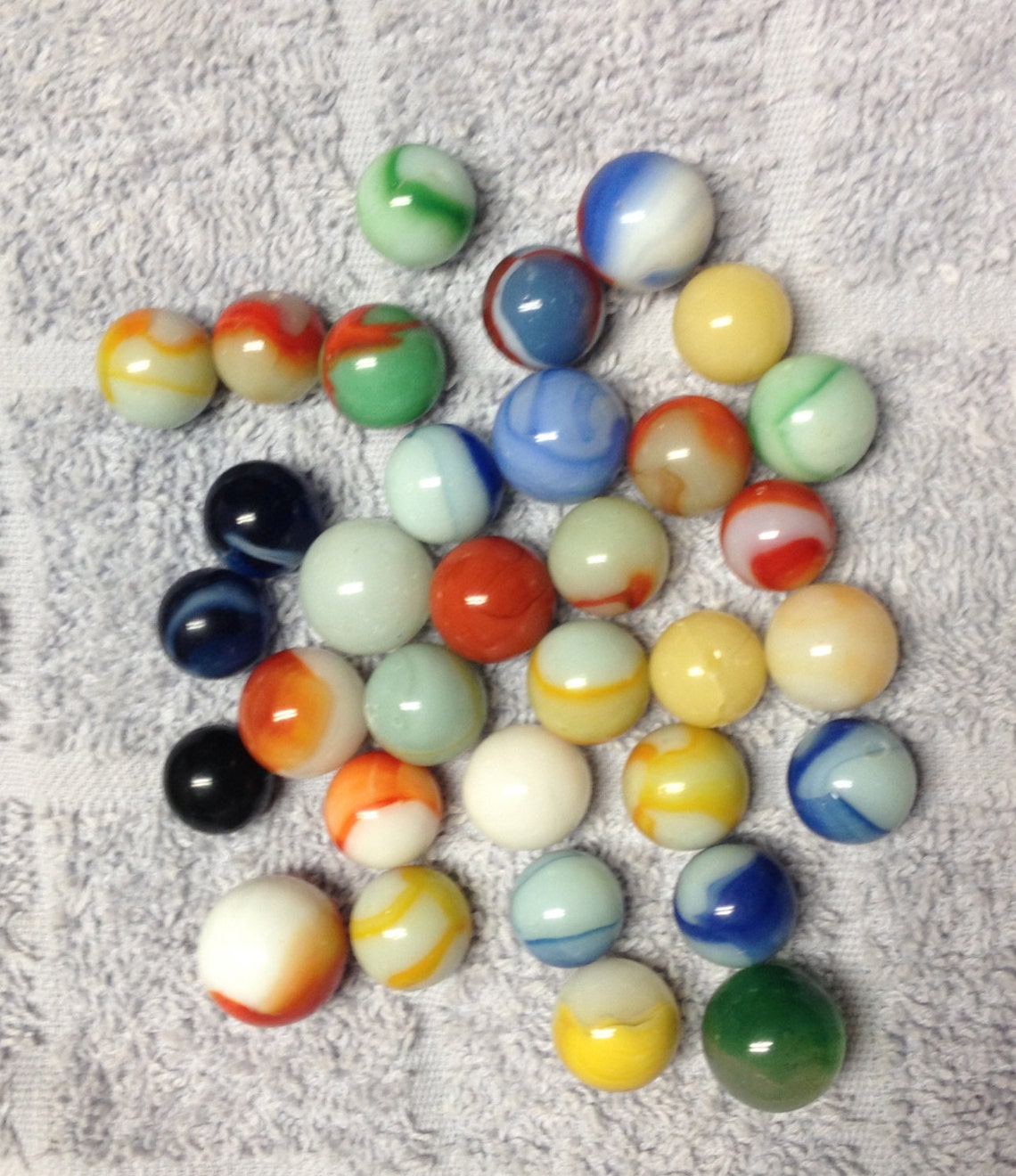 Vintage/Antique Marbles lot of 39 Including 6 Shooters Etsy