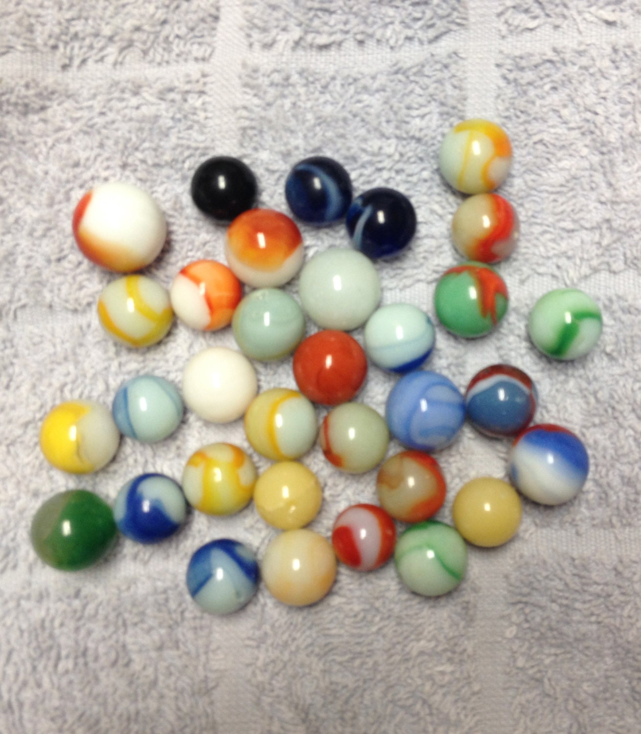Vintage/Antique Marbles lot of 39 Including 6 Shooters Etsy