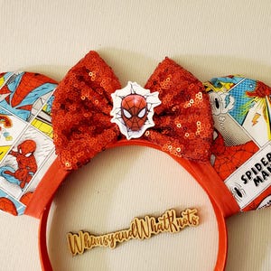 Orejas de ratón de Spiderman