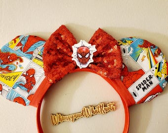 Spiderman Mouse Ears