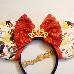 Beauty and the Beast Minnie Ears