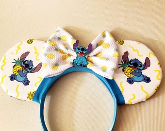 Pineapple Stitch Mouse Ears