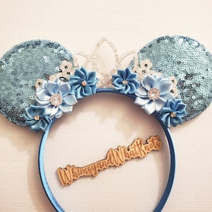 Blue Princess Mouse Ears