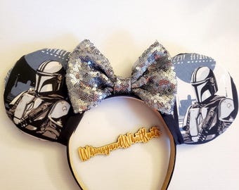 Mandalorian Mouse Ears