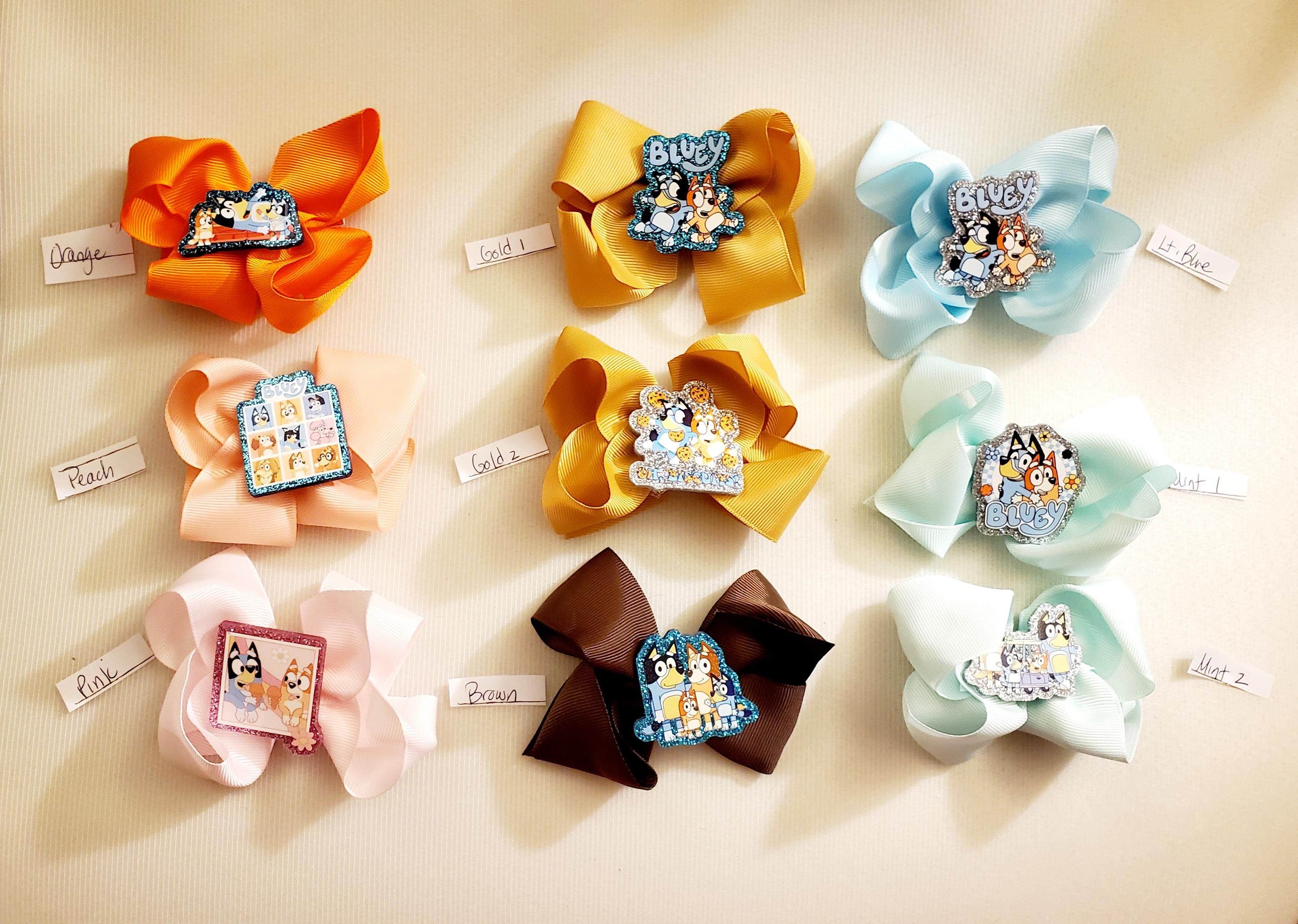 Set Accessori Capelli Bluey - 11 Pezzi Per Bambine, Con Portagioie - Foto 9