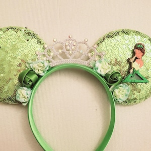 Tiana Minnie Mouse Ears