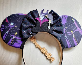 Malificent Mouse Ears -II