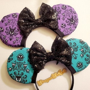 Haunted Mansion Mouse Ears - U Pick