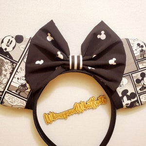 Comic Micky Maus Ohren