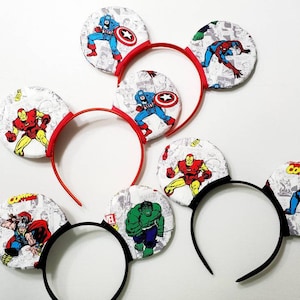 SuperHero Minnie Ears - U Pick