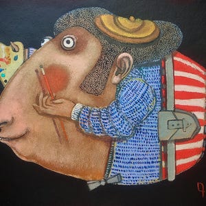 Pintura original única, GorPureArt