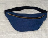 Handmade Denim Fanny Pack