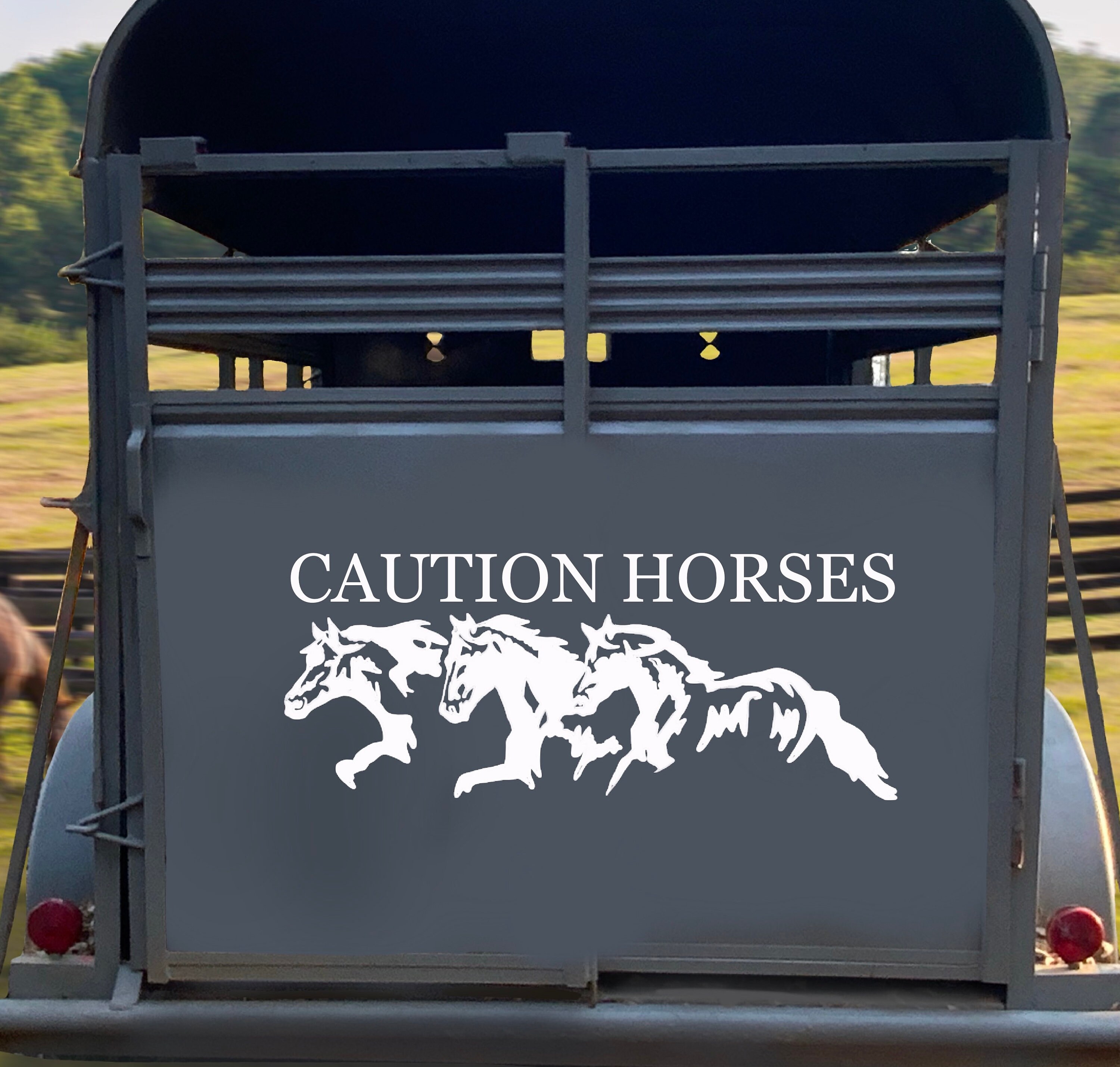 Horse trailer decals outlet
