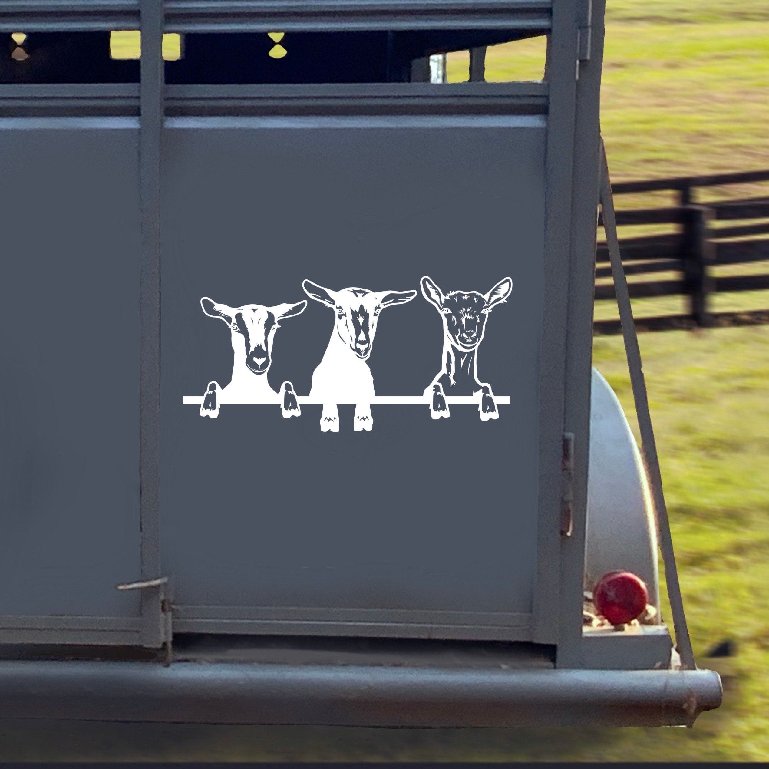 Cute Goat Decals, Trailer Decal, Car Decal, Goat Lover Decal - Etsy UK