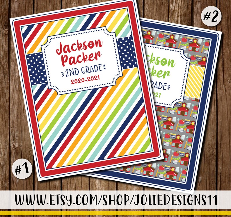 Printable Personalized Customized Binder Cover Bundle Name Etsy