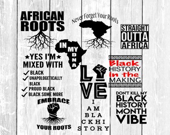 Black History Svg Etsy