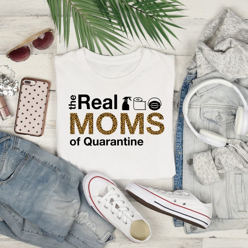 Download The Real Moms Of Quarantine SVG Quarantine Mom SVG | Etsy