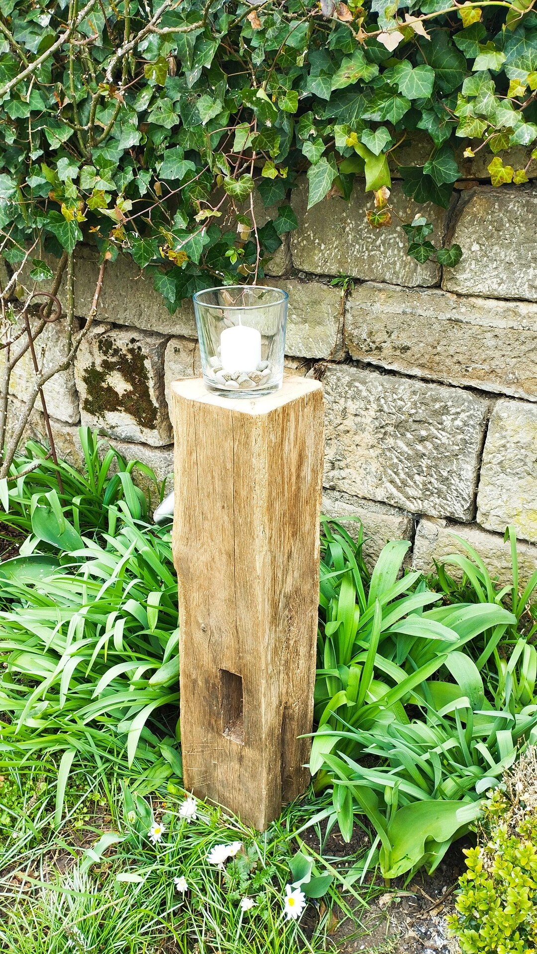 Stele Garten Holz