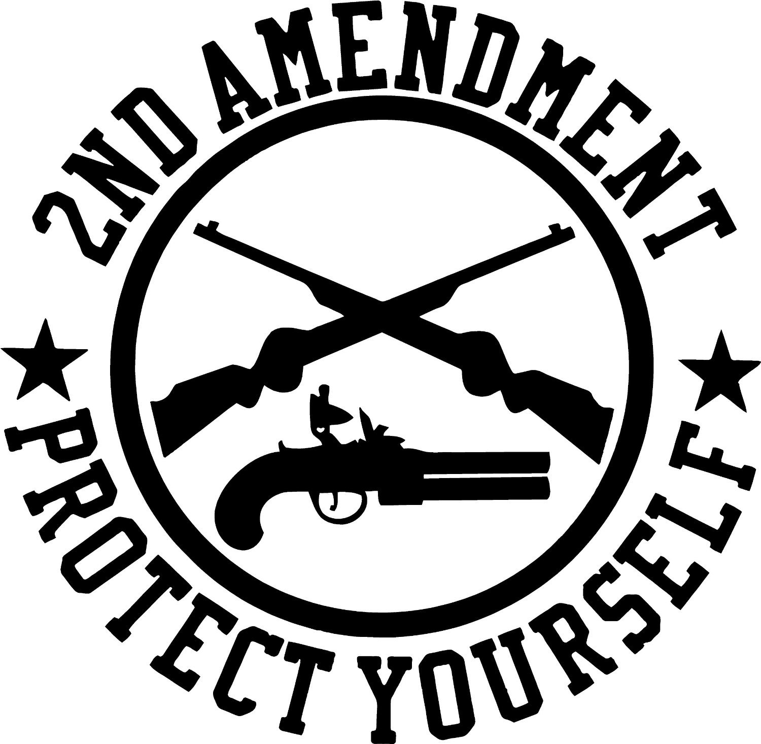 2nd Amendment Decal | Etsy