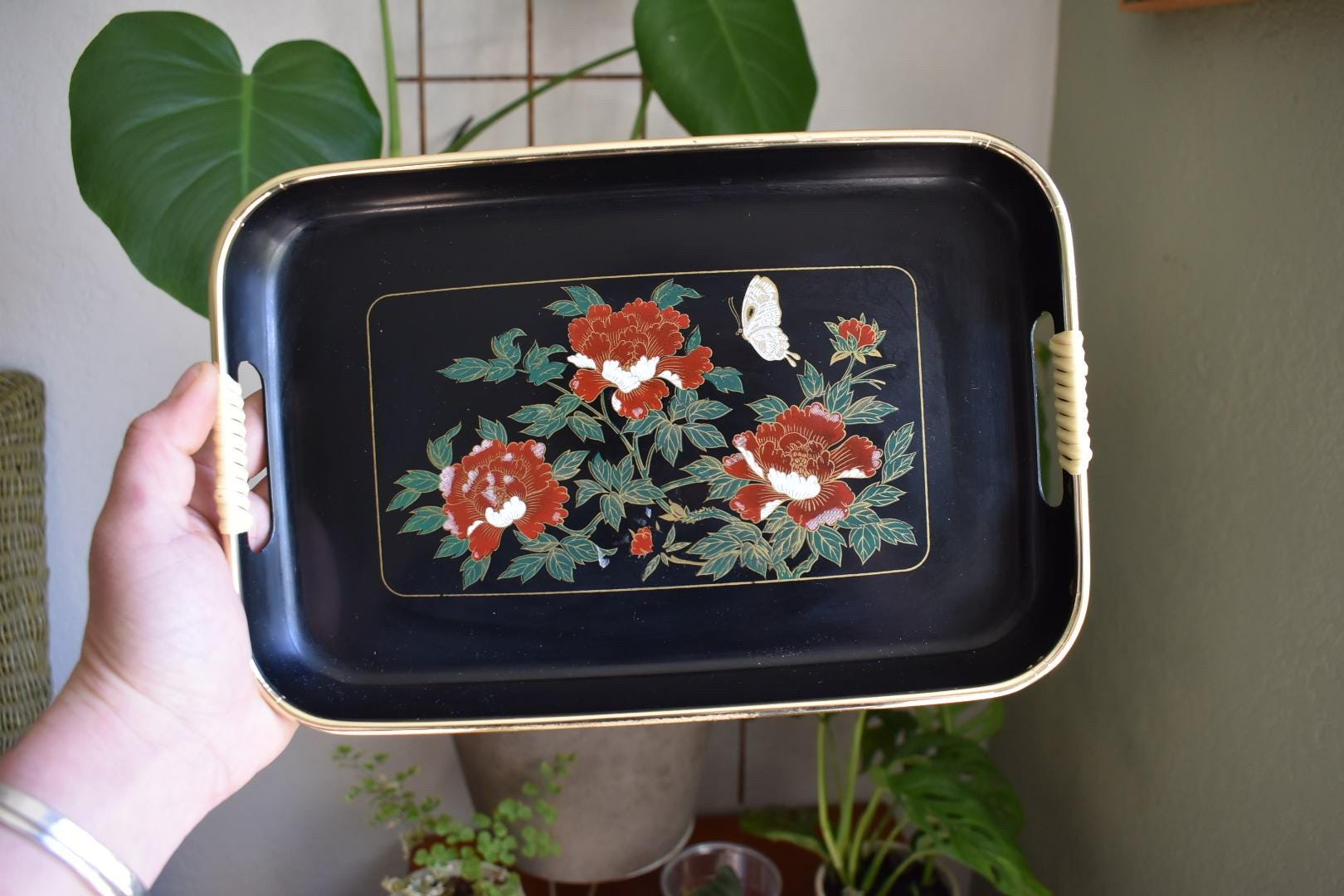 Japanese Lacquer Tissue Box - Etsy