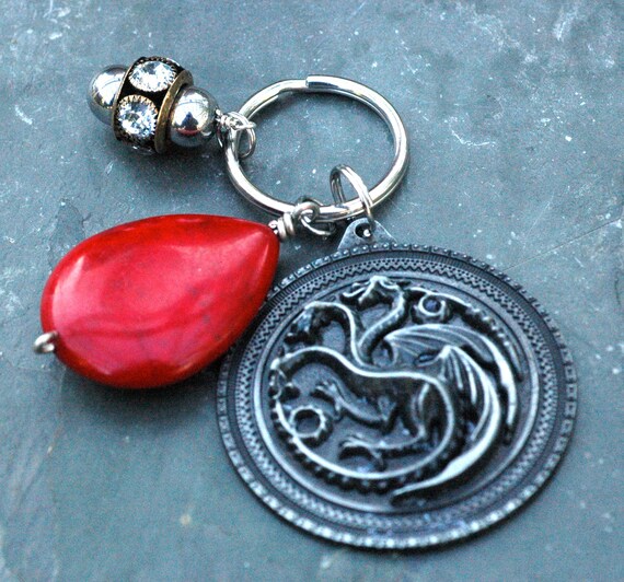 daenerys targaryen keychain