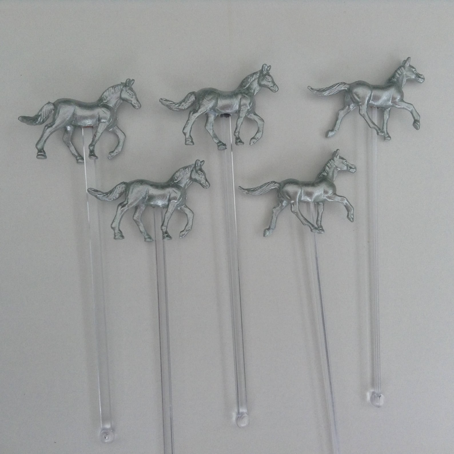 Race Horse Drink Stirrers Cocktail Party Swizzle Sticks x 12 Etsy