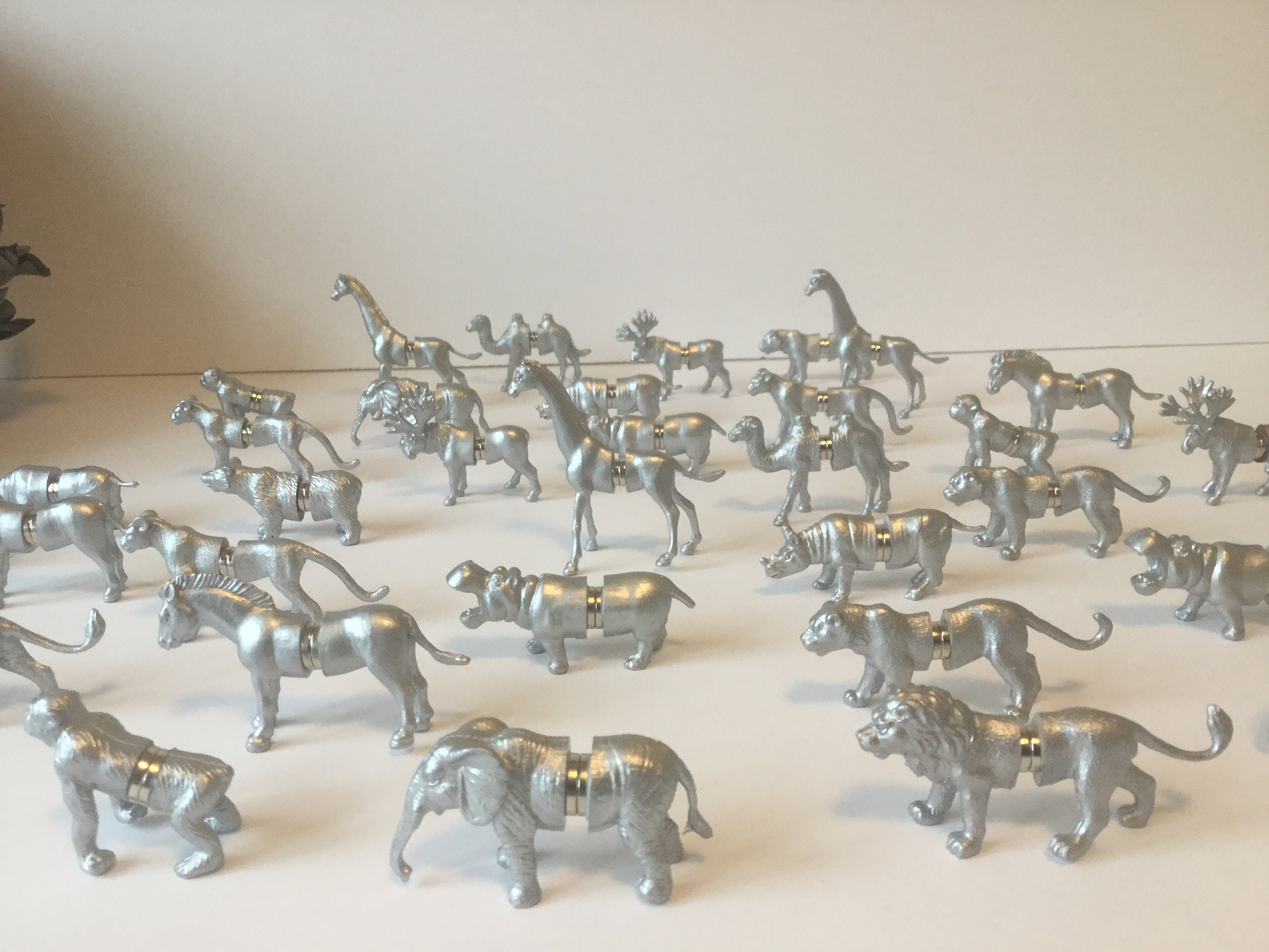 100 wild zoo animal magnet wedding escort card holders etsy