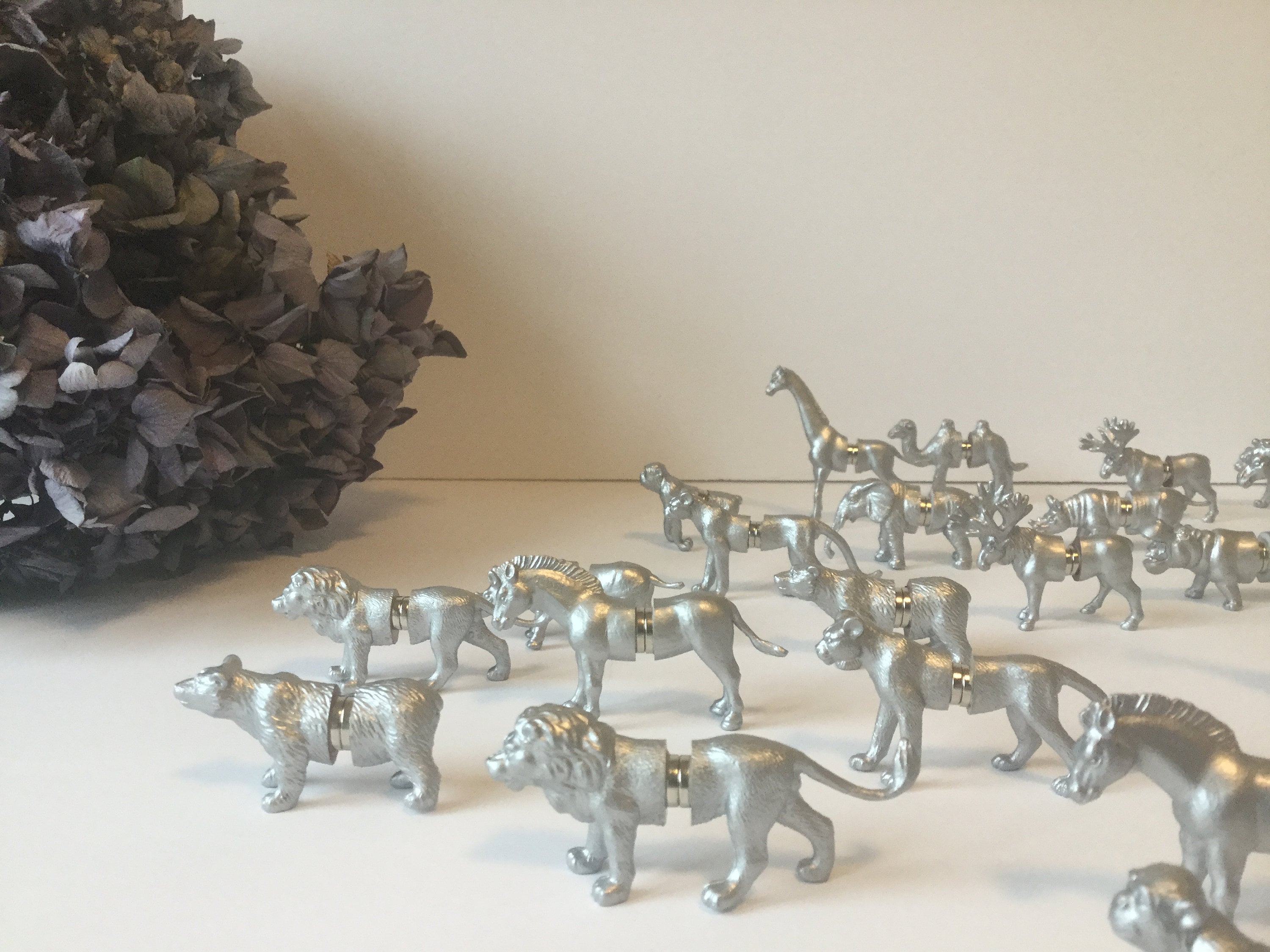 100 wild zoo animal magnet wedding escort card holders etsy