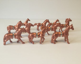 25 Horse Magnet place card holder and wedding favour bag included with each animal.