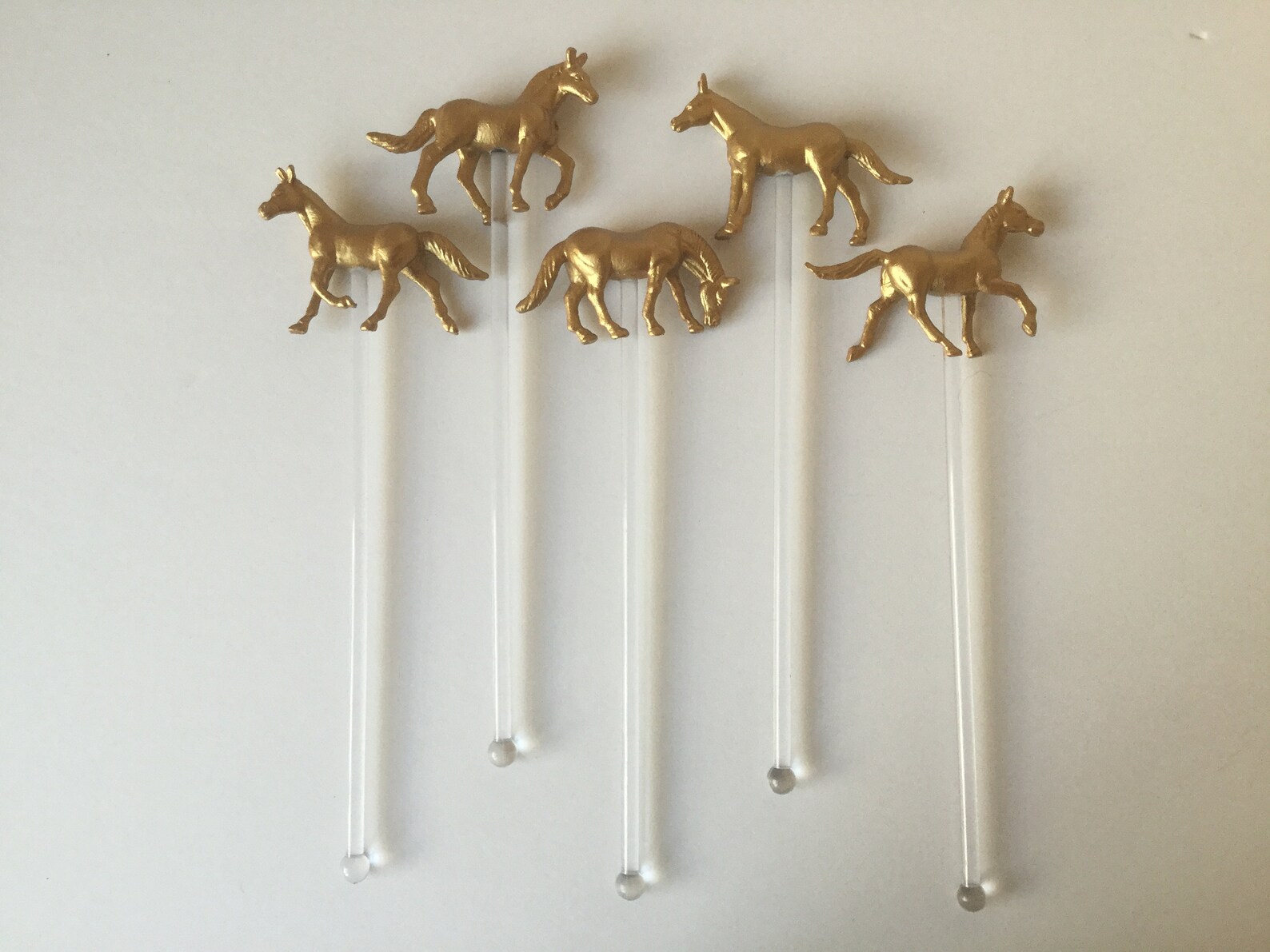 50 Cocktail Stirrers Horse Drink Stirrers Wedding Swizzle Etsy