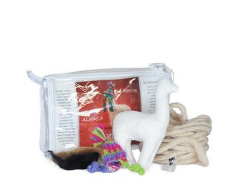 DIY Felting Kit: Alpaca Huacaya