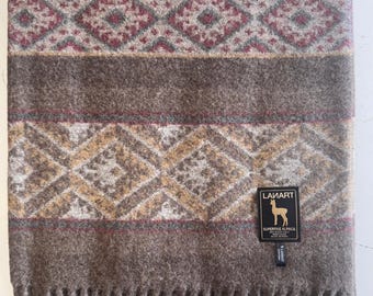 Cherokee Chief Throw - Flax