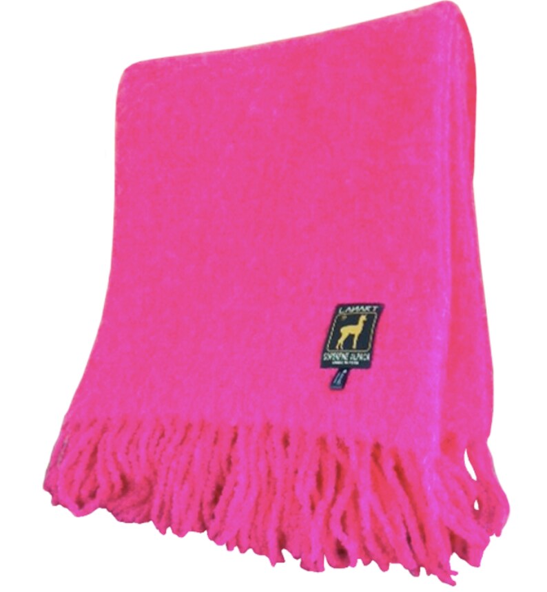 Luxury Boucle Alpaca Lap Throw Blanket for Wedding or Etsy